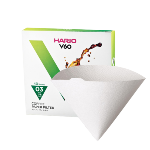 Filtri in carta Hario V60 03 – Bianchi, 100 fogli (Standard)