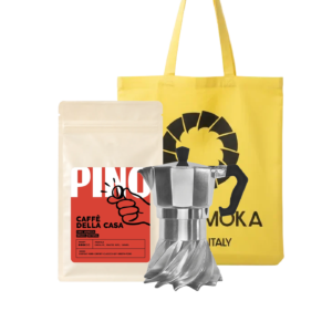 Moka & Via - Caffè della Casa (250g) + Turbo Moka + Tote Bag